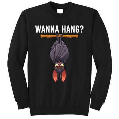 Bat Design Nocturnal Bird Bat Lovers Tall Sweatshirt