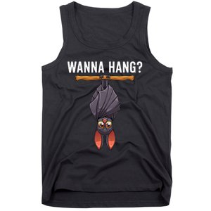 Bat Design Nocturnal Bird Bat Lovers Tank Top