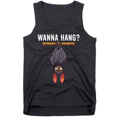 Bat Design Nocturnal Bird Bat Lovers Tank Top