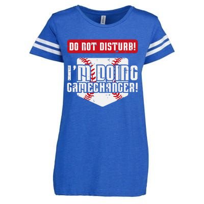 Baseball Do Not Disturb Doing Gamechanger Enza Ladies Jersey Football T-Shirt