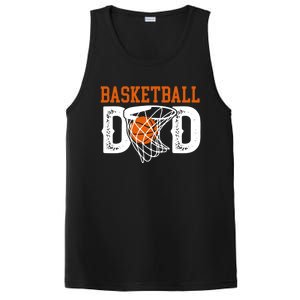 Basketball Dad Of A Basketball Player Father Gift PosiCharge Competitor Tank