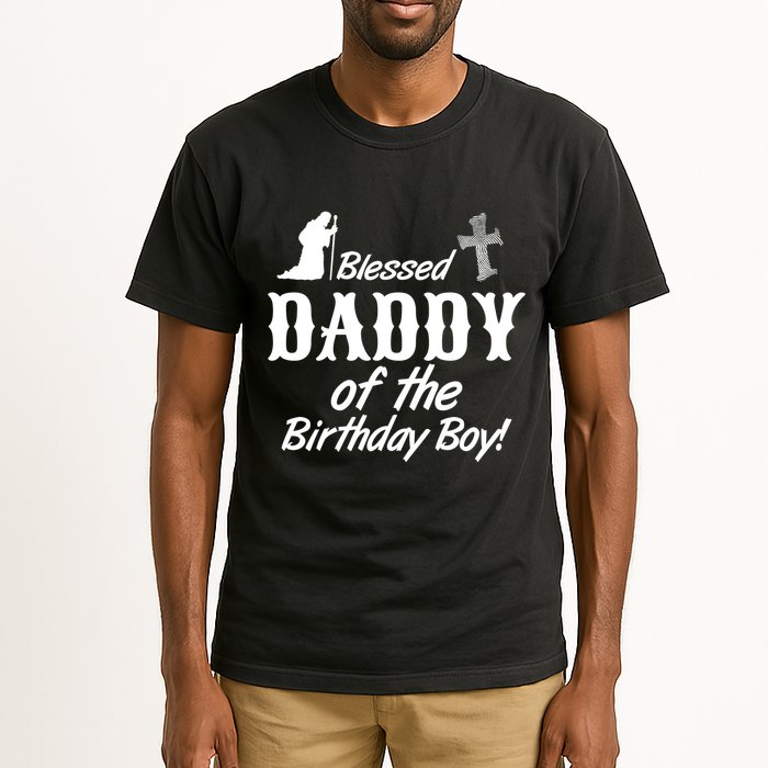 Blessed Daddy Of The Birthday Boy Tall T-Shirt