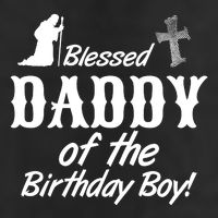 Blessed Daddy Of The Birthday Boy Adult Drive Performance Visor
