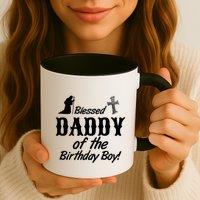 Blessed Daddy Of The Birthday Boy Mug