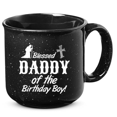 Blessed Daddy Of The Birthday Boy 15oz Campfire Ceramic Mug