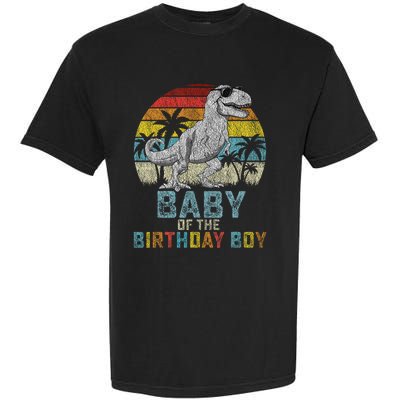 Baby Dinosaur Of The Birthday Boy Matching Family Garment-Dyed Heavyweight T-Shirt