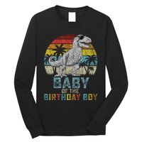 Baby Dinosaur Of The Birthday Boy Matching Family Long Sleeve Shirt