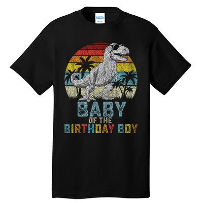 Baby Dinosaur Of The Birthday Boy Matching Family Tall T-Shirt