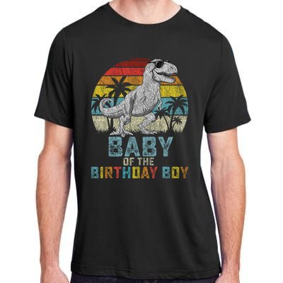 Baby Dinosaur Of The Birthday Boy Matching Family Adult ChromaSoft Performance T-Shirt