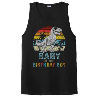 Baby Dinosaur Of The Birthday Boy Matching Family PosiCharge Competitor Tank