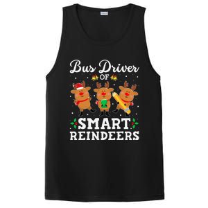 Bus Driver Of Smart Reindeers Bus Driver Christmas Ugly PosiCharge Competitor Tank