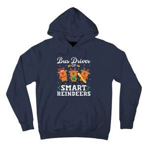 Bus Driver Of Smart Reindeers Bus Driver Christmas Ugly Tall Hoodie