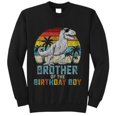 Brother Dinosaur Of The Birthday Matching Family Sweatshirt