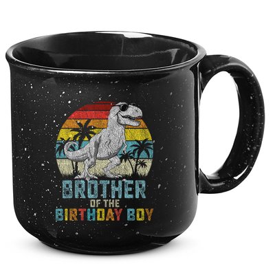 Brother Dinosaur Of The Birthday Matching Family 15oz Campfire Ceramic Mug