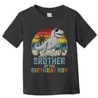 Brother Dinosaur Of The Birthday Matching Family Toddler T-Shirt