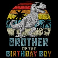 Brother Dinosaur Of The Birthday Matching Family Toddler T-Shirt