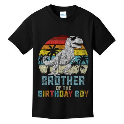 Brother Dinosaur Of The Birthday Matching Family Kids T-Shirt