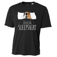 Boxer Dog Official Sleep Cooling Performance Crew T-Shirt