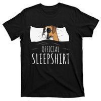 Boxer Dog Official Sleep T-Shirt