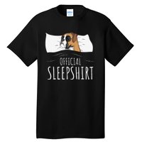 Boxer Dog Official Sleep Tall T-Shirt