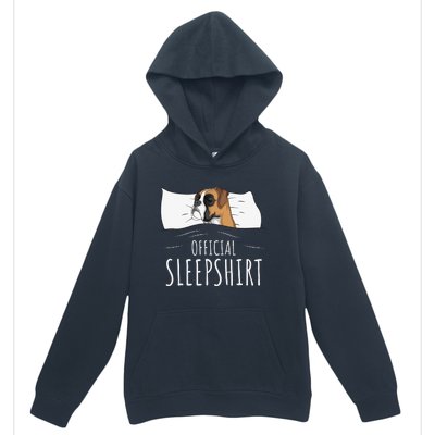 Boxer Dog Official Sleep Urban Pullover Hoodie