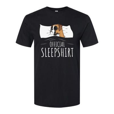 Boxer Dog Official Sleep Softstyle CVC T-Shirt