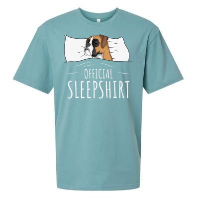 Boxer Dog Official Sleep Sueded Cloud Jersey T-Shirt