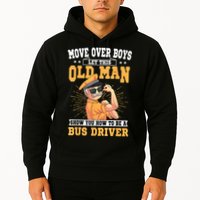 Bus Driver Old Operator Uniform Driving Shuttle Transit Hoodie