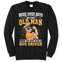 Bus Driver Old Operator Uniform Driving Shuttle Transit Sweatshirt