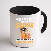Bus Driver Old Operator Uniform Driving Shuttle Transit Mug