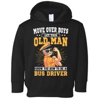 Bus Driver Old Operator Uniform Driving Shuttle Transit Toddler Hoodie