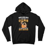Bus Driver Old Operator Uniform Driving Shuttle Transit Tall Hoodie
