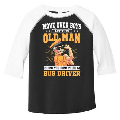 Bus Driver Old Operator Uniform Driving Shuttle Transit Toddler Fine Jersey T-Shirt