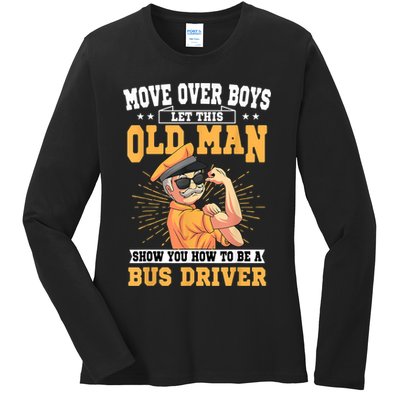 Bus Driver Old Operator Uniform Driving Shuttle Transit Ladies Long Sleeve Shirt