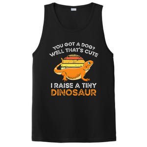 Bearded Dragon Owner I Raise A Tiny Dinosaur Bearded Dragon PosiCharge Competitor Tank