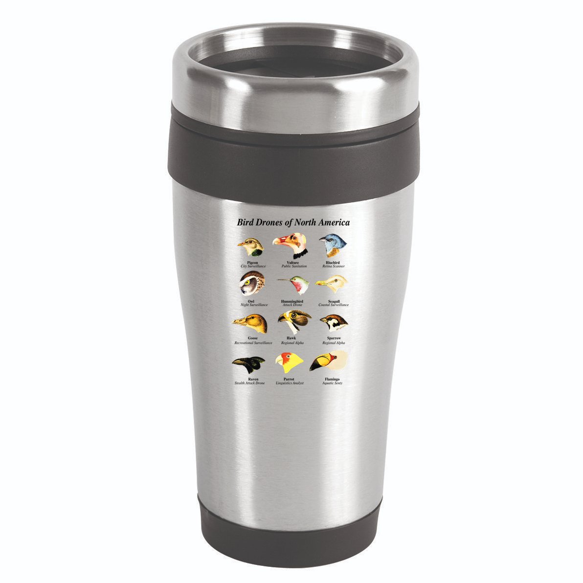 Bird Drones Of North America 16oz Travel Tumbler