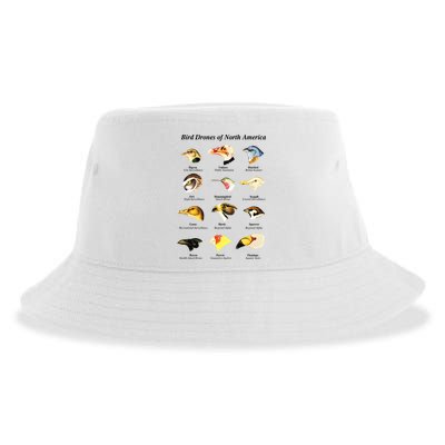 Bird Drones Of North America Sustainable Bucket Hat