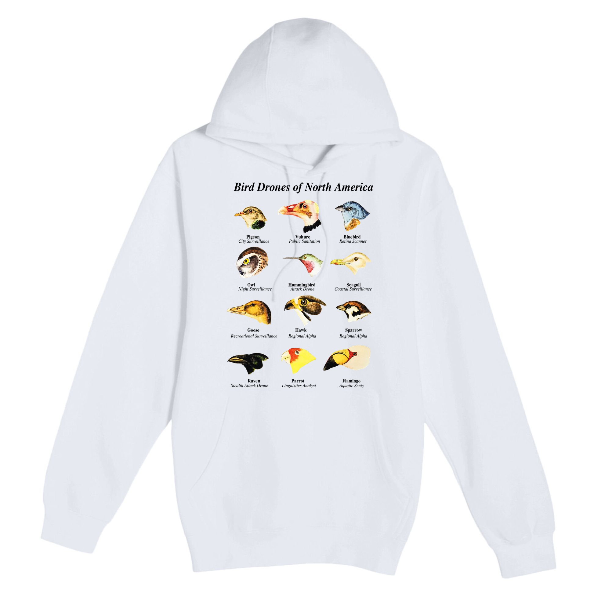 Bird Drones Of North America Premium Pullover Hoodie