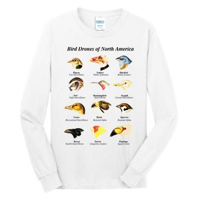 Bird Drones Of North America Tall Long Sleeve T-Shirt
