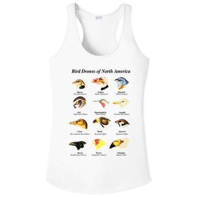 Bird Drones Of North America Ladies PosiCharge Competitor Racerback Tank