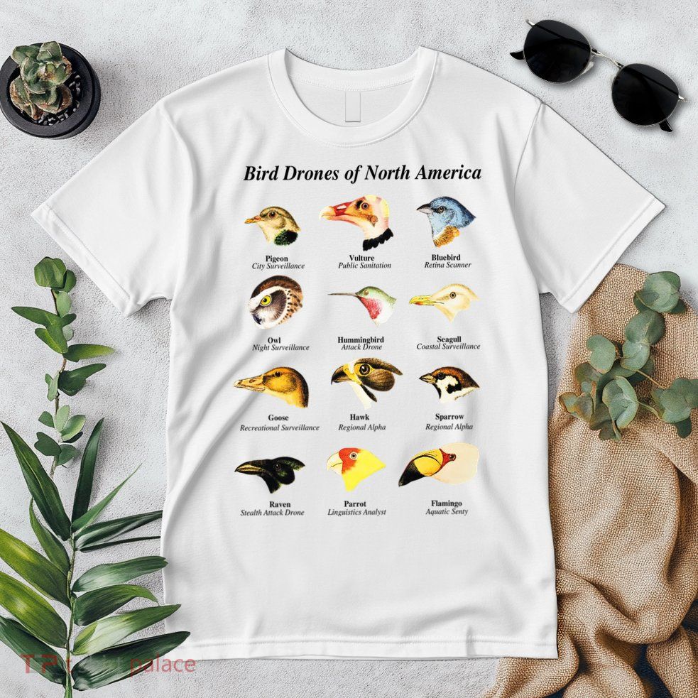 Bird Drones Of North America Premium T-Shirt
