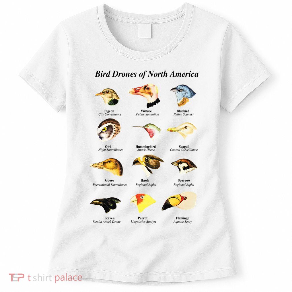 Bird Drones Of North America Womens T-Shirt