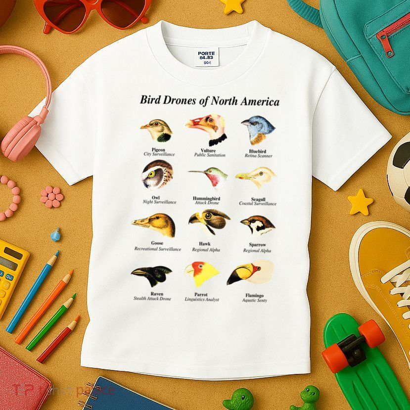 Bird Drones Of North America Kids T-Shirt