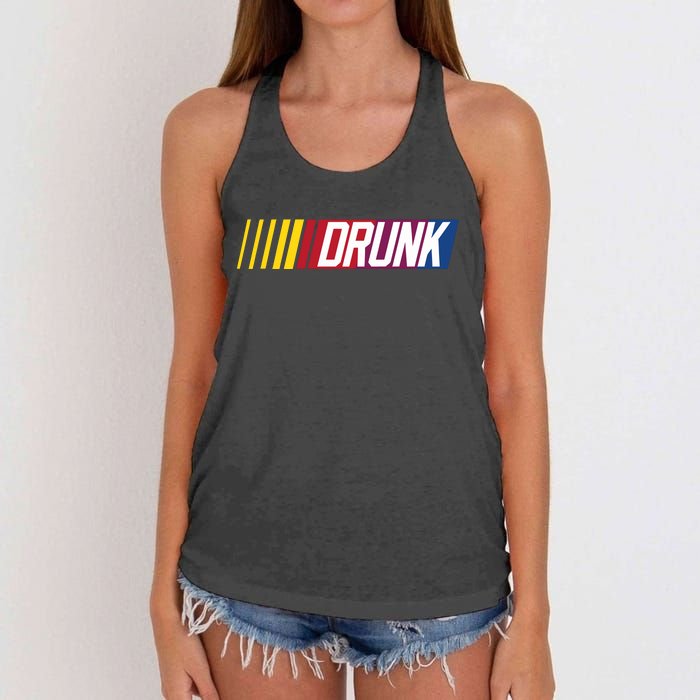 Bunkering Donut Operato Silly Geese Sg Drunk Women's Knotted Racerback Tank