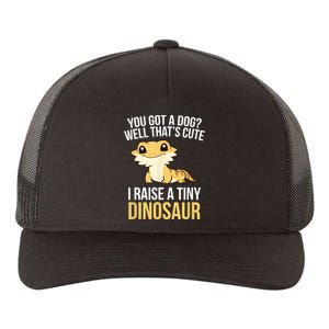 Bearded Dragon Pet I Raise A Tiny Dinosaur Bearded Dragon Yupoong Adult 5-Panel Trucker Hat