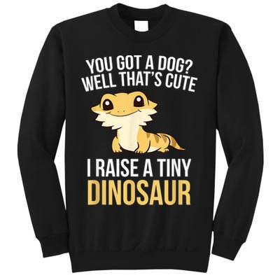 Bearded Dragon Pet I Raise A Tiny Dinosaur Bearded Dragon Sweatshirt
