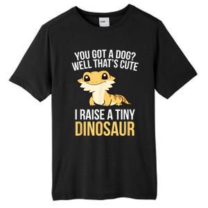 Bearded Dragon Pet I Raise A Tiny Dinosaur Bearded Dragon Tall Fusion ChromaSoft Performance T-Shirt