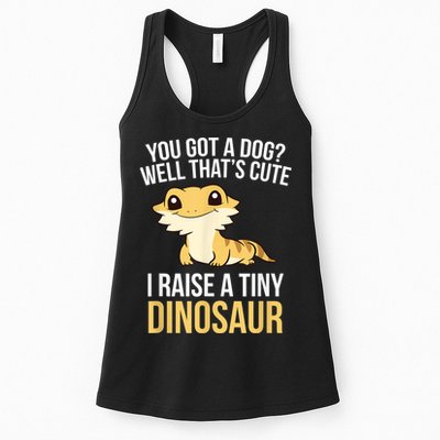 Bearded Dragon Pet I Raise A Tiny Dinosaur Bearded Dragon Womens Tank Top