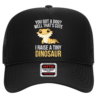 Bearded Dragon Pet I Raise A Tiny Dinosaur Bearded Dragon Trucker Hat