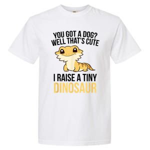 Bearded Dragon Pet I Raise A Tiny Dinosaur Bearded Dragon Garment-Dyed Heavyweight T-Shirt